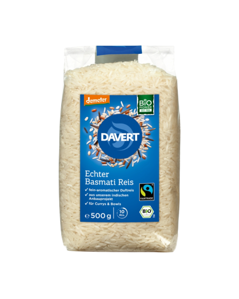 Davert Bio Echter Basmati Reis