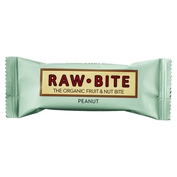 RAW BITE Bio Peanut Riegel