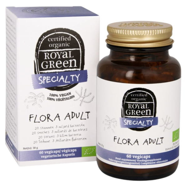 Royal Green Bio Flora Adult, 60 Kapseln