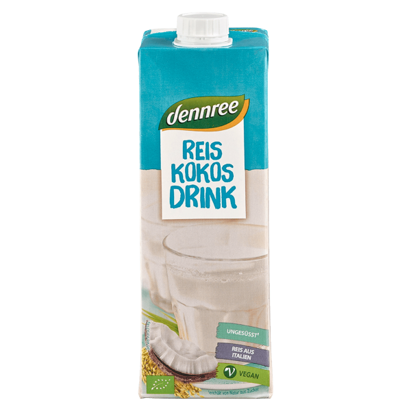 dennree Bio Reis-Kokos Drink MHD 11.11.2023