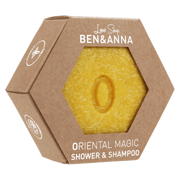 Ben &amp; Anna 2in1 festes Shampoo &amp; Dusche