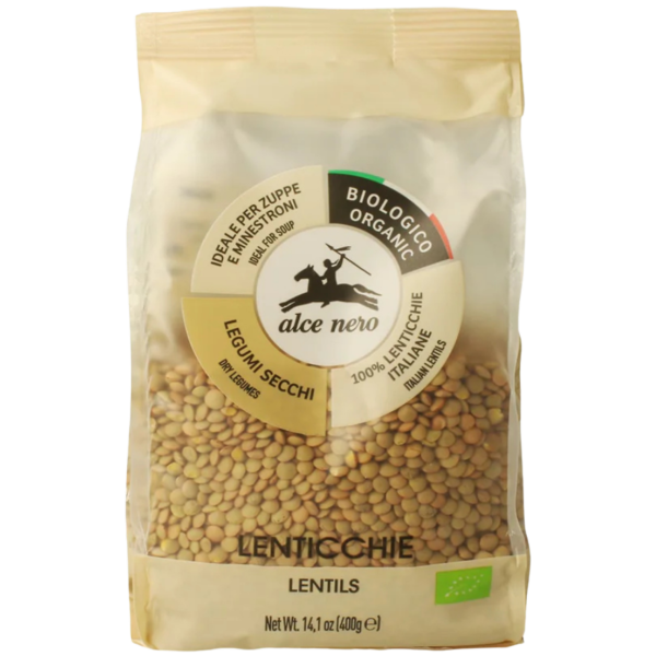 Alce Nero Bio Getrocknete Linsen, 400g