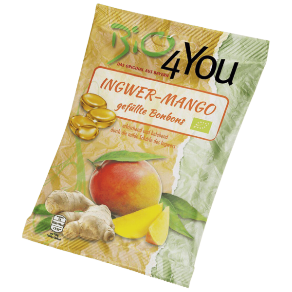 Bio4You Bio Ingwer-Mango Bonbons