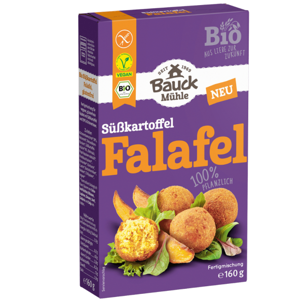 Bauckhof  Bio Falafel Süßkartoffel Fertigmischung 160g