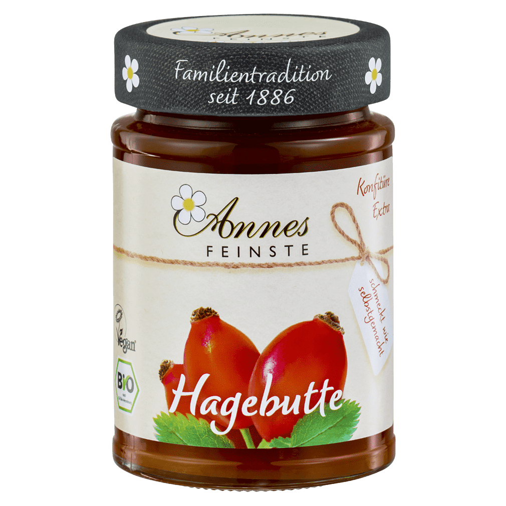 Annes Feinste Bio Hagebutten Konfitüre