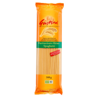 Gustoni Bio Hartweizen-Hirse-Spaghetti 500g Gustoni Bio Hartweizen-Hirse-Spaghetti 500g