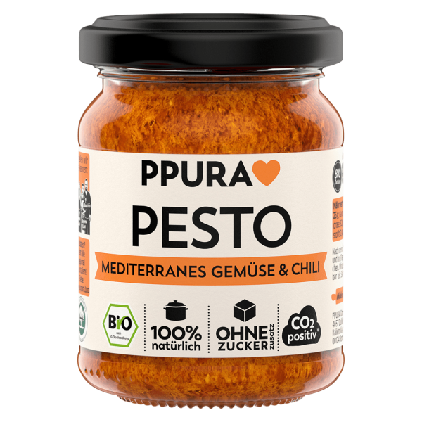 PPura Bio Pesto Mediterranes Gemüse &amp; Chili