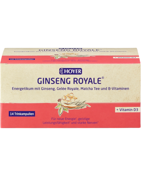 Hoyer Ginseng Royale Energetikum, 14 Ampullen