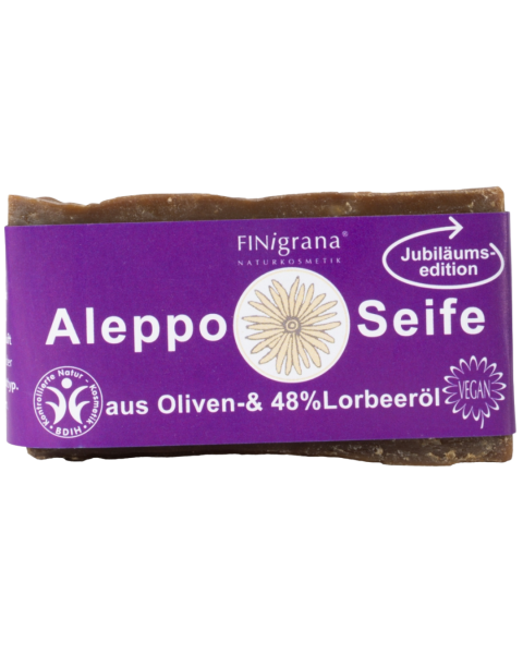 Finigrana Olivenseife mit 48% Lorbeeröl