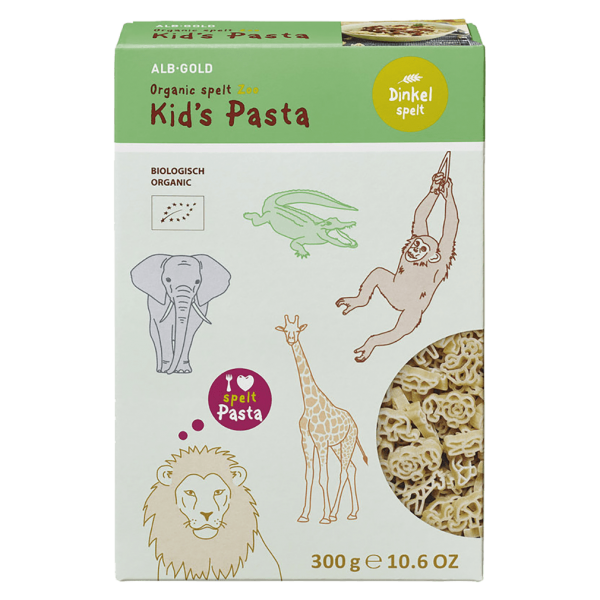 Alb-Gold Bio Kid´s Dinkel Pasta Zoo