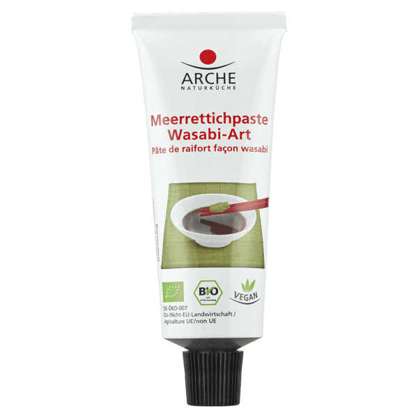 Arche Naturküche Bio Meerrettichpaste Wasabi-Art