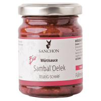 Sanchon Bio Würzsauce Sambal Oelek Sanchon Bio Würzsauce Sambal Oelek