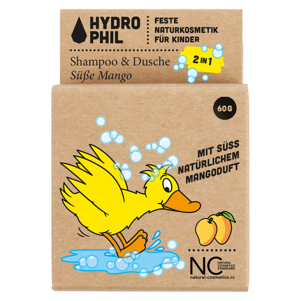 Hydrophil 2in1 Shampoo &amp; Dusche Ente &quot;Süße Mango&quot;