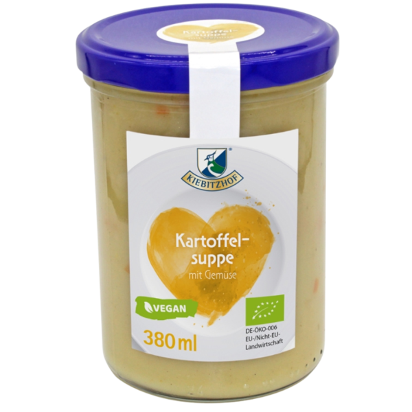 Kiebitzhof Bio Kartoffelsuppe mit Gemüse