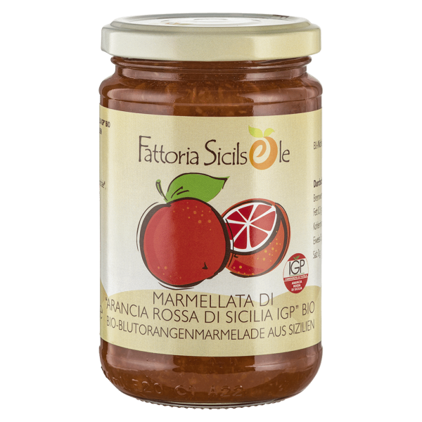 Fattoria Sicilsole Bio Blutorangen Marmelade