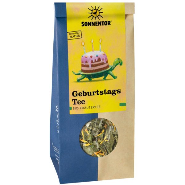 Sonnentor Bio Geburtstagstee Kräutertee 50g, lose