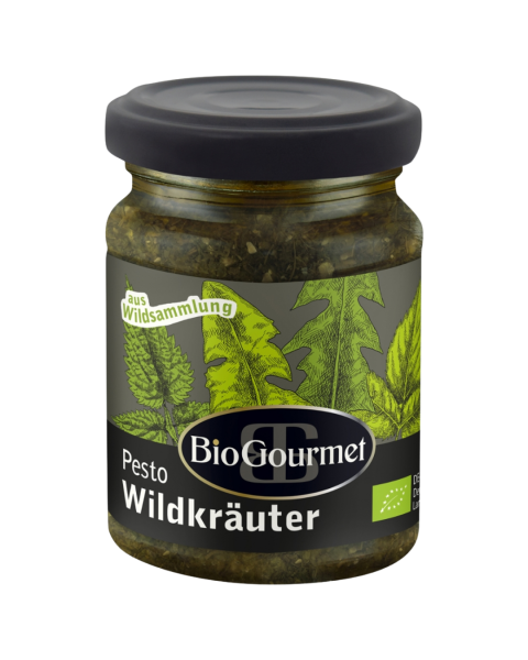 BioGourmet Bio Pesto Wildkräuter, 120g