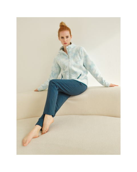 Spirit of Om Baumwollhose Akama - tiefsee