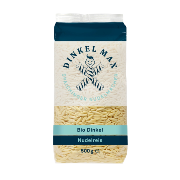 Dinkel Max Bio Dinkel Nudelreis, 500g