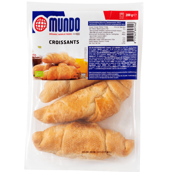 O Mundo Bio Butter Croissant