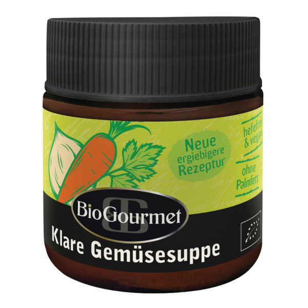 BioGourmet Bio Gemüsesuppe klar hefefrei, 150g