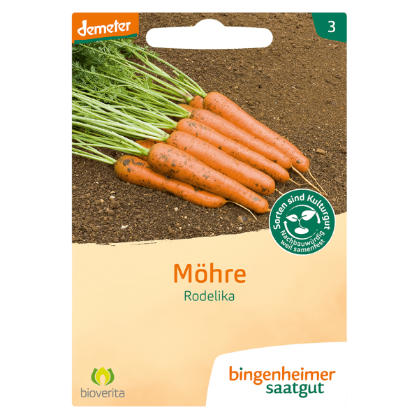 Bingenheimer Saatgut Bio Möhre, Rodelika