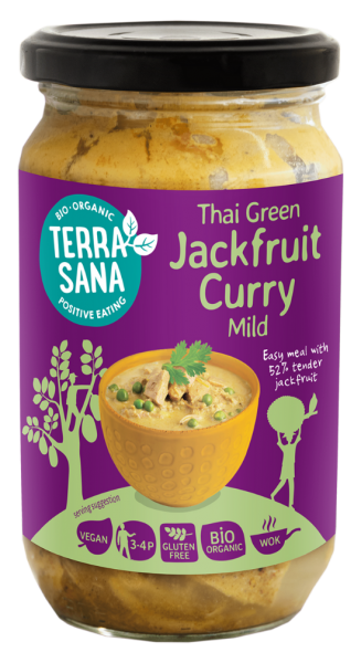 TerraSana Bio Grünes Thai-Curry mit Jackfrucht