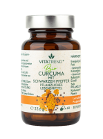 vitatrend Bio Curcuma Kapseln mit Schwarzem Pfeffer vitatrend Bio Curcuma Kapseln mit Schwarzem Pfeffer