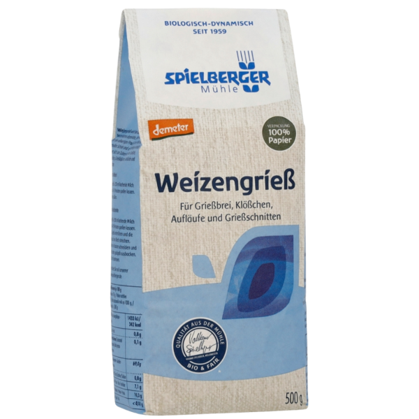 Spielberger Bio Weizengrieß