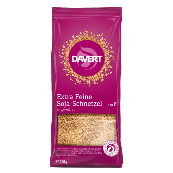 Davert Bio Extra Feine Soja-Schnetzel