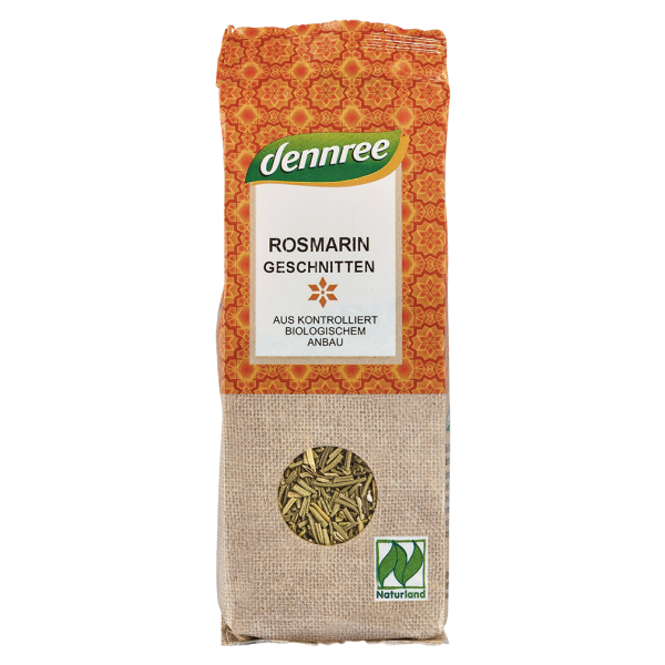 dennree Bio Rosmarin geschnitten, 35g