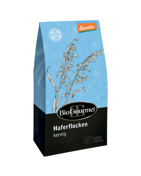 BioGourmet Bio Haferflocken kernig, 400g