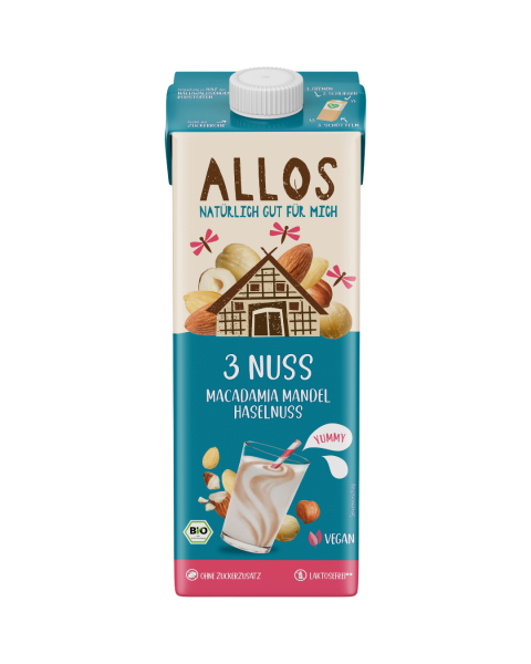 Allos Bio 3 Nuss Drink