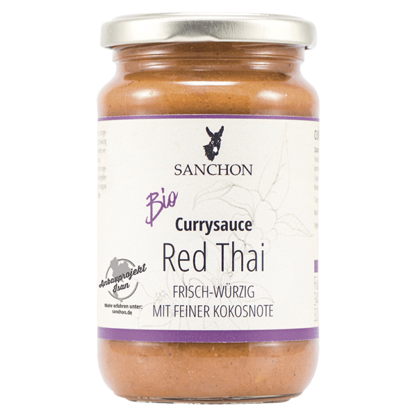 Sanchon Bio Currysauce Red Thai