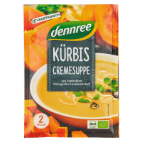 dennree Bio Kürbiscremesuppe dennree Bio Kürbiscremesuppe