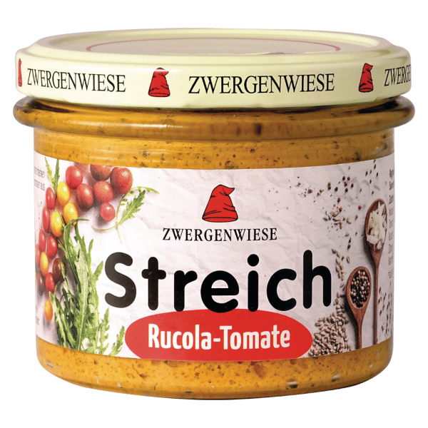 Zwergenwiese Bio Rucola-Tomate Streich