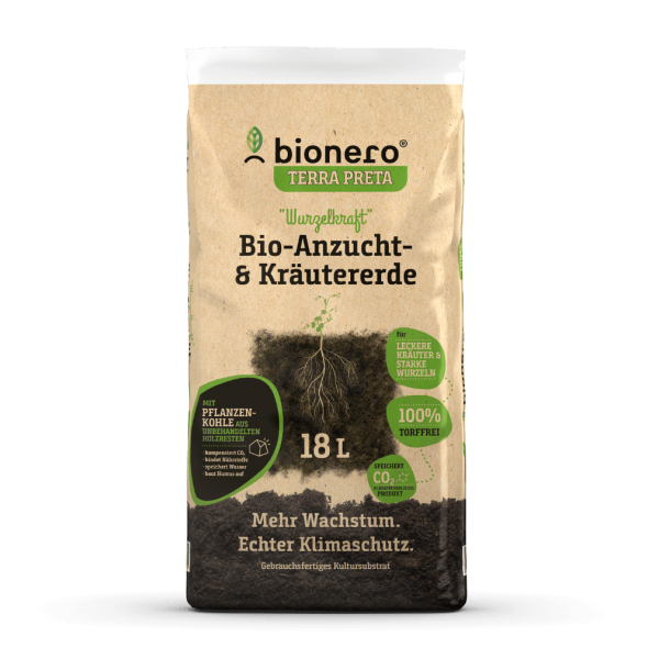 bionero  Bio-Anzucht-&amp; Kräuter Erde