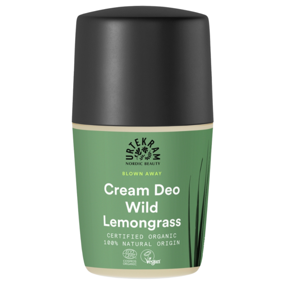 Urtekram Wild Lemongrass Cream Deo, 50 ml