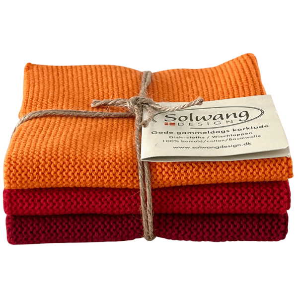 Solwang Design Bio Wischtücher, Bunte Farben