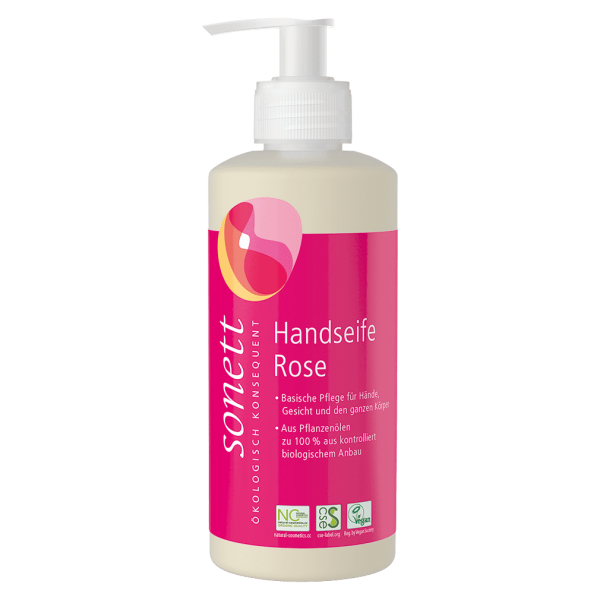 Sonett Flüssige Handseife Rose