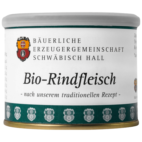 Bäuerliche Erzeugergemeinschaft Bio Rindfleisch im eigenen Saft