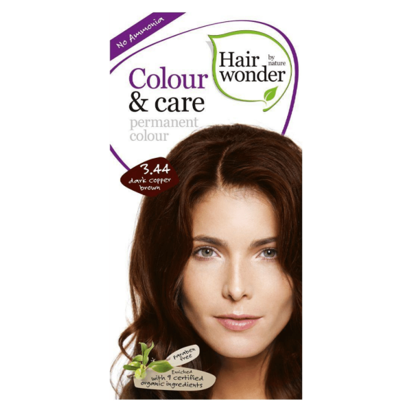 Hairwonder Farbe &amp; Pflege Dunkles Kupferbraun 3.44