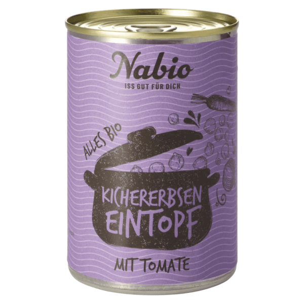 NAbio Bio Kichererbsen Eintopf mit Tomate