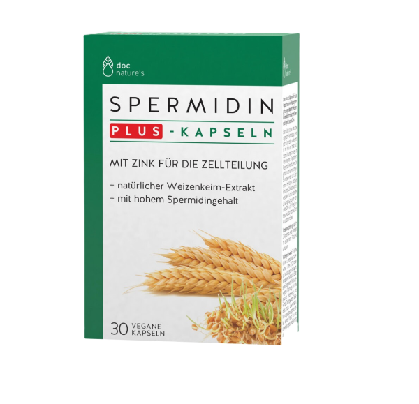 Doc Nature’s Spermidin plus Kapseln, 30 Kapseln