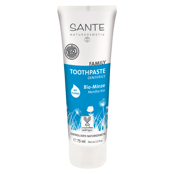 Sante Naturkosmetik Toothpaste Bio-Minze mit Fluorid