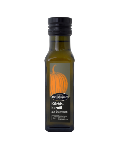 BioGourmet Bio Kürbiskernöl aus Österreich, 100ml