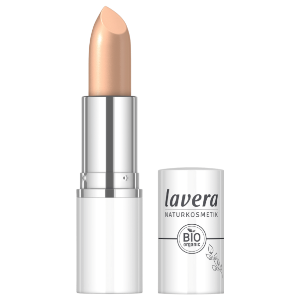 Lavera Cream Glow Lipstick -Peachy Nude 04-