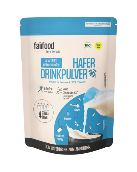 fairfood Faires Haferdrinkpulver Papierdose, 360g