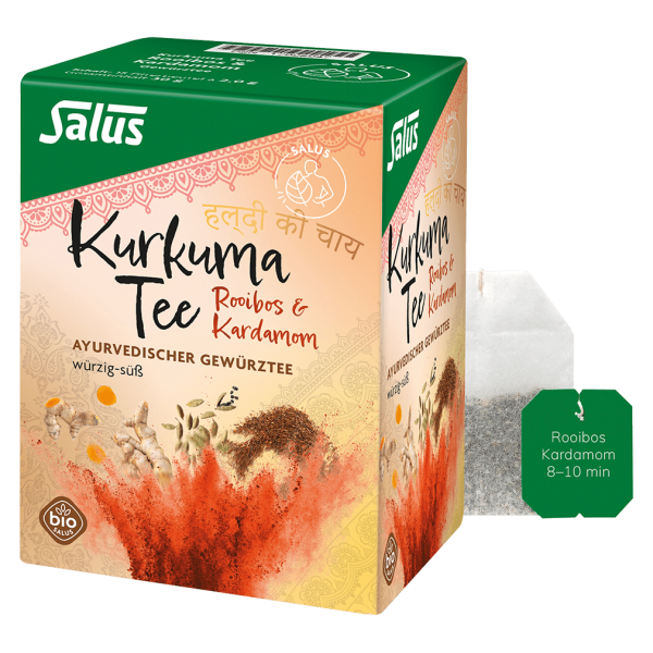 Salus Bio Kurkuma Tee, Rooibos &amp; Kardamom