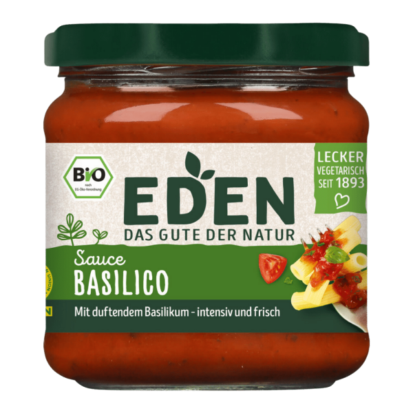 EDEN Bio Basilico Tomatensauce